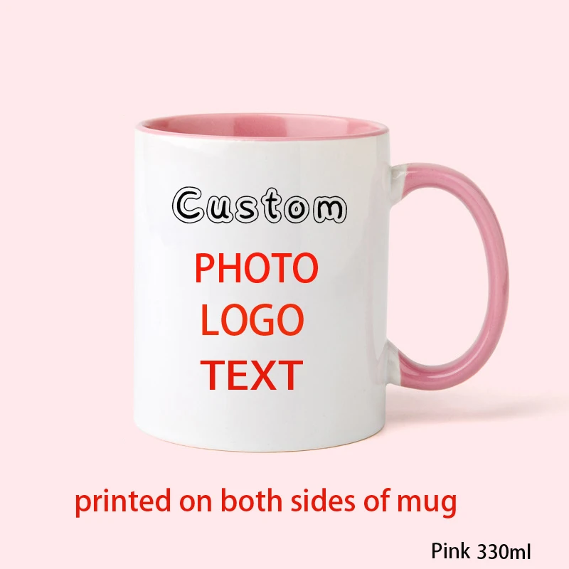 Personalized Photo Mug, Customize Family, Kids,Lovers,Logo, Text, Dog, Cat ,photos Mugs, Tea Milk Cup, Mother's Day Gift – Image 17