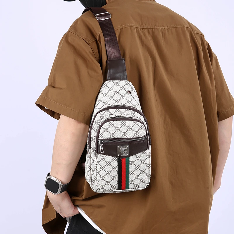 Men's Multifunction Crossbody Messenger Bag